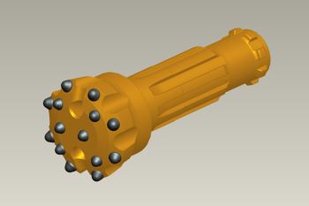 ZRQ115B-DHD340 high wind pressure down-the-hole drill bit